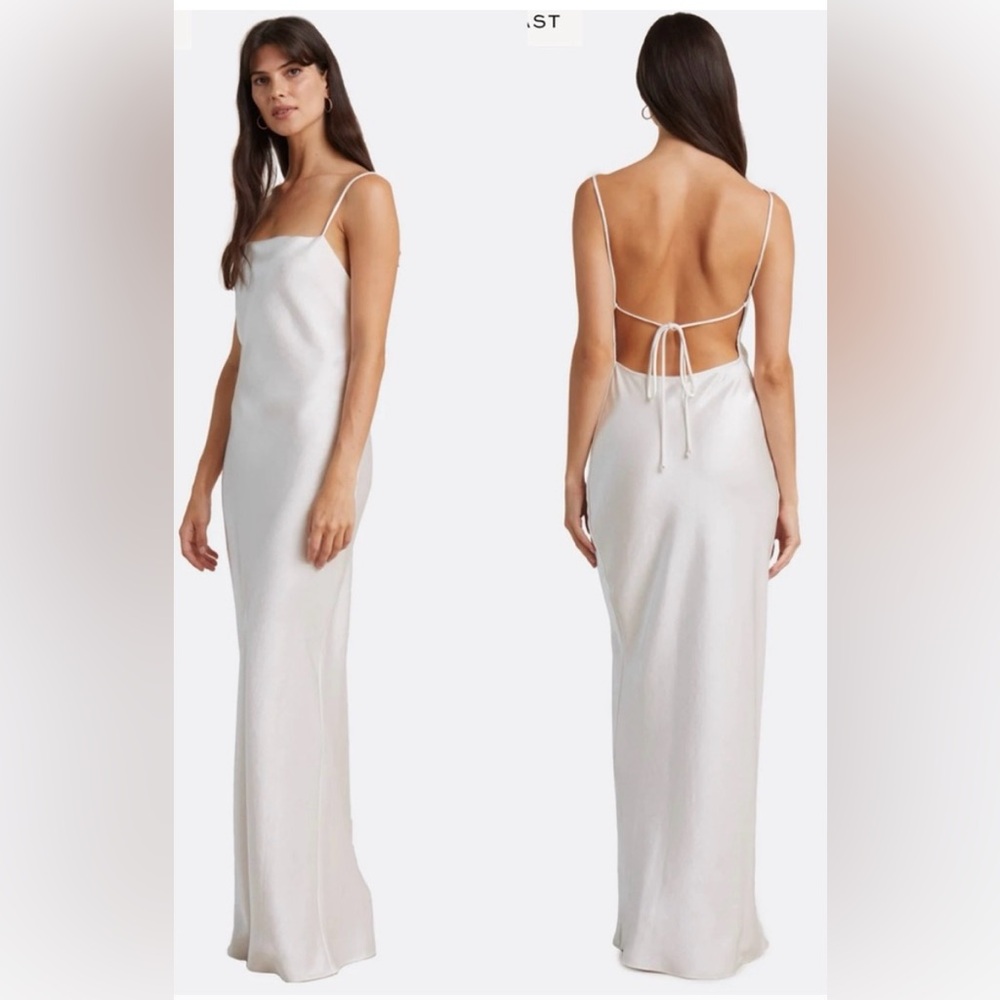 Bec & Bridge Ivory Backless Gown AUS Sz 8